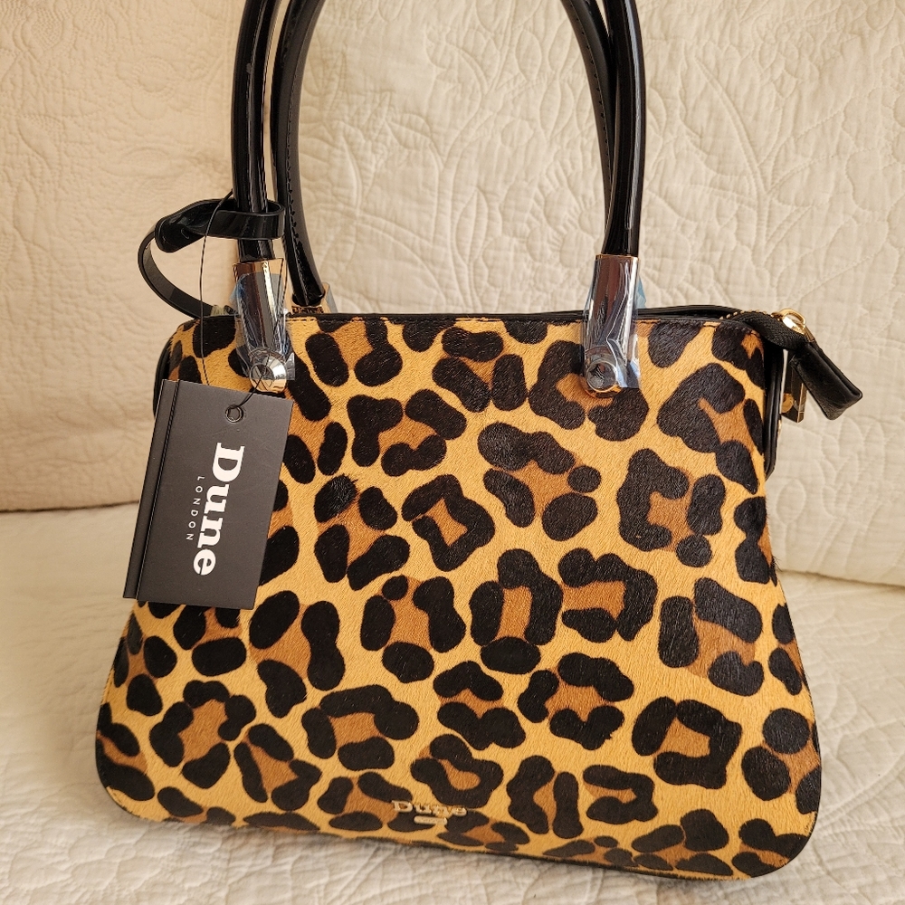 Dune London Leopard Animal Print Handbag